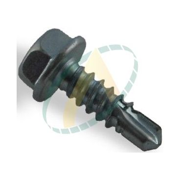 Vis auto-taraudeuse pour collier métallique