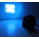Projecteur LED bleu rectangulaire 9 watt