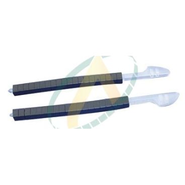 10 barettes de 20 verrous noirs en résine acétale pour pince à colliers