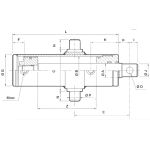 Vérin Hydraulique Fendeuse de Bûche