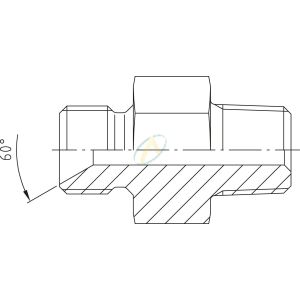Adaptateur Hydraulique Bsp 3/8" X M16x1,5