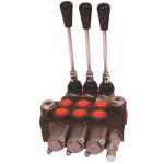 Distributeur hydraulique manuel monobloc 40 l/min 3 fonctions