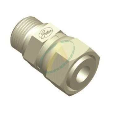 Adaptateur droit mâle 3/8...