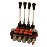 Distributeur hydraulique manuel monobloc 40 l/min 4 fonctions