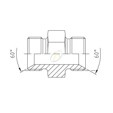 Union droit mâle 1"1/4 BSPP...