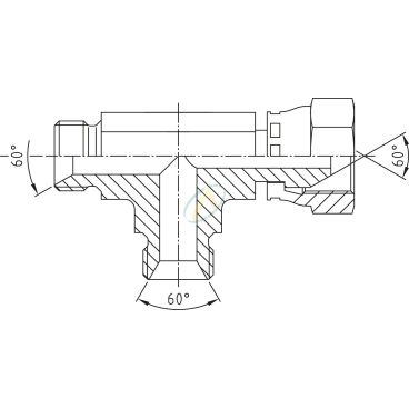 Union en té renversé mâle...