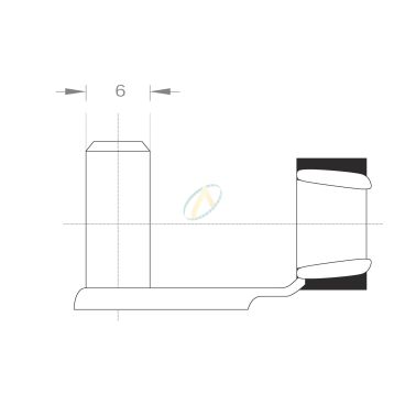 Axe acier pour fourche...