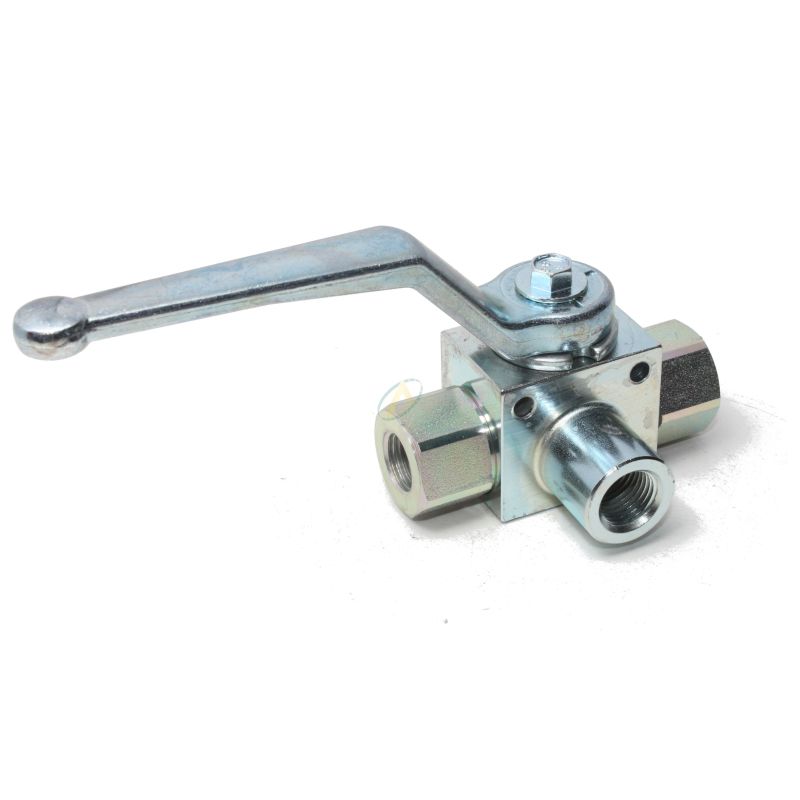 Robinet à boisseau sphérique 3 voies