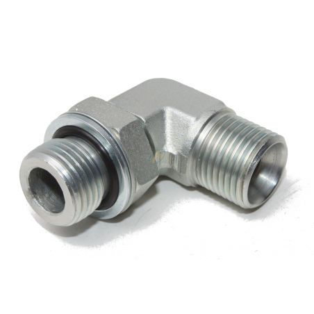 Adaptateur coudé 90° mâle 1/8 BSPP - mâle 1/8 BSPP