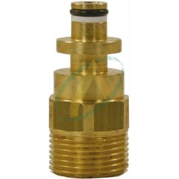 Coupleur mâle 10MM. Laiton....