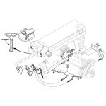 Direction hydrostatique pour  MASSEY FERGUSON 165 Mark III 168 175 178 188