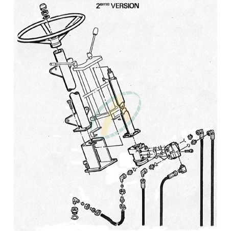 Direction hydrostatique pour JOHN DEERE 1120 1130 1140