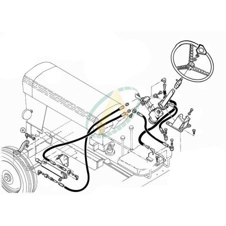 Direction hydrostatique pour DAVID BROWN 880 885