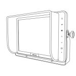 Moniteur LCD numérique 10.4"