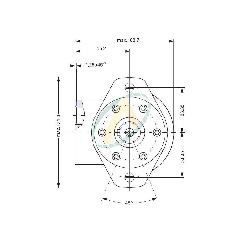 Moteur Hydraulique Type OMP OMR