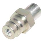 Coupleur mâle Mach ISO A - mâle DIN 15 L filetage long 27 mm