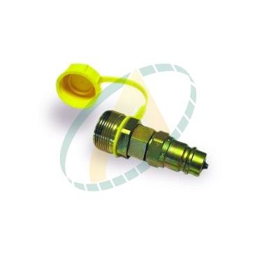 adaptateur coupleurs à clapet et valves à visser male