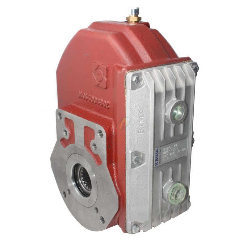 Boîtier multiplicateur en fonte arbre femelle/femelle groupe 3