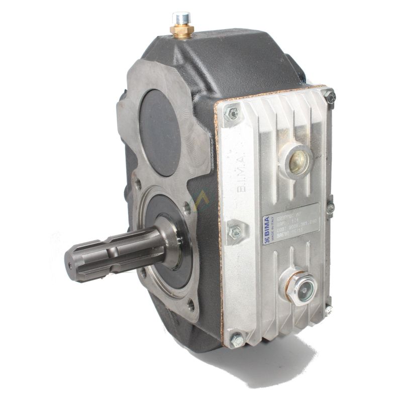 Boîtier multiplicateur en fonte arbre mâle groupe 3 - 15 dents