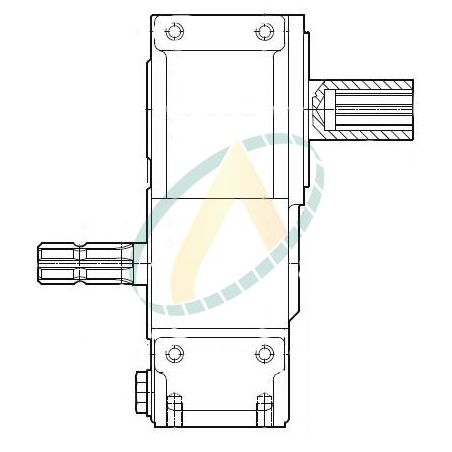 Boîtier inverseur mâle/femelle