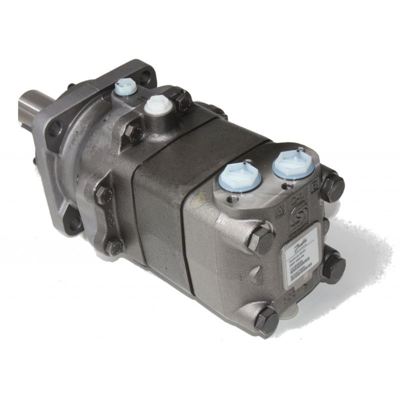 Moteur hydraulique Danfoss type OMT 200 cm3 Arbre cylindrique 40 mm - Frein négatif