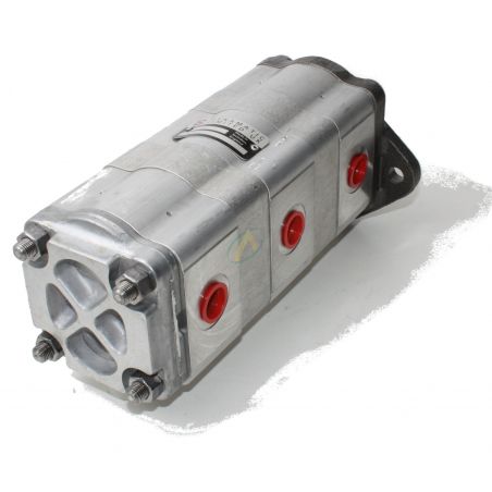 Pompe hydraulique triple 4.6+6.2+6.2 cm3 pour minipelle CASE modèle CX16
