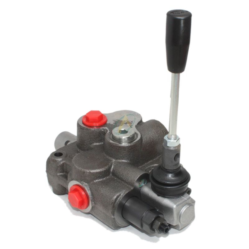 Distributeur monobloc 45l/min centre à suivre uniquement, tiroir simple effet avec crantage levier tiré