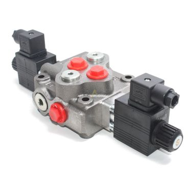 Distributeur monobloc spécifique équipé commande électrique 12 Volts