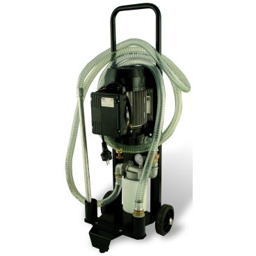 Pompe de transfert d'huile 30L/min avec filtration 10 micro