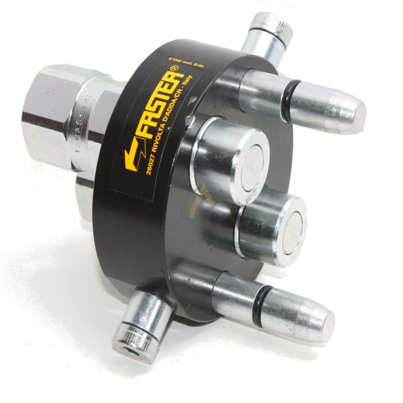 Multifaster male 2 coupleurs 50 l/min 250 bars 2P206 Multifaster male 2 coupleurs 50 l/min 250 bars 2P206