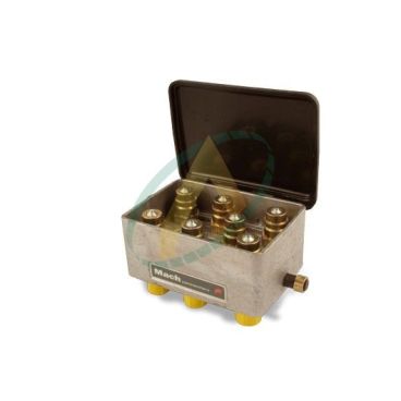 Multicoupleur Mach mâle 7 coupleurs 50 l/min 250 bars