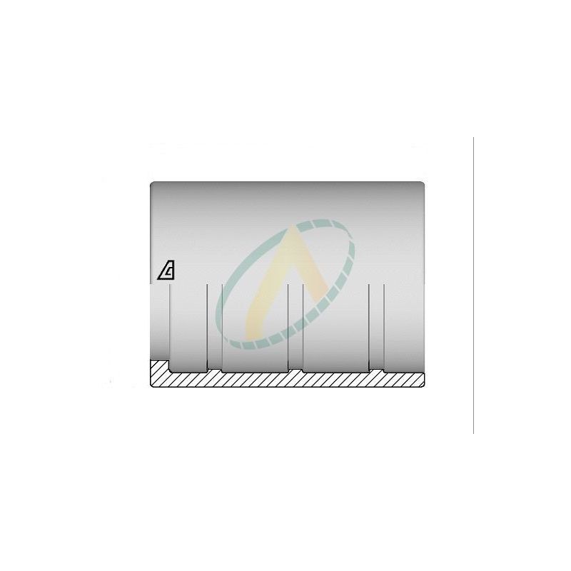 Jupes 19 mm ( 3/4" ) pour flexibles R5, R4, Sans dénudage simple accroche