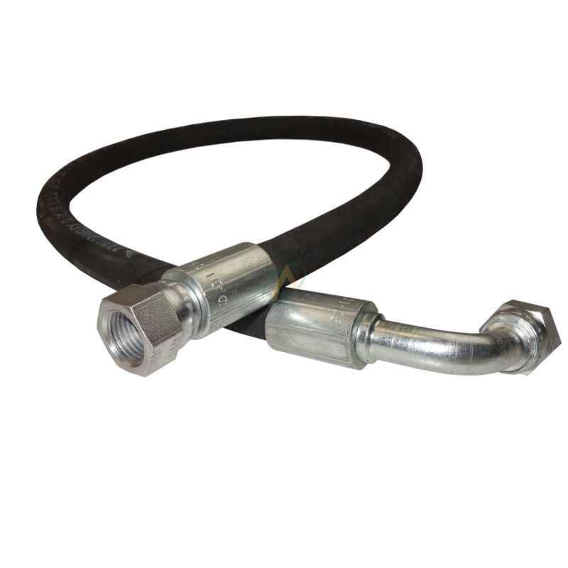 2 embouts ecrou tournant 3/8BSP Flexible hydraulique 2SN 330 bar longueur 1000 2 embouts ecrou tournant 3/8BSP Flexible hydraulique 2SN 330 bar longueur 1000