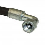 Flexible hydraulique écrou tournant 1"1/16 JIC droit et coudé 90° 250 bars