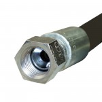 Flexible hydraulique écrou tournant 1"5/16 JIC droit et coudé 90° 165 bars