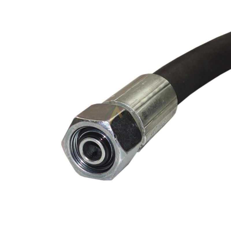 Flexible hydraulique écrou tournant 1" BSP droit 165 bars Flexible hydraulique écrou tournant 1" BSP droit 165 bars