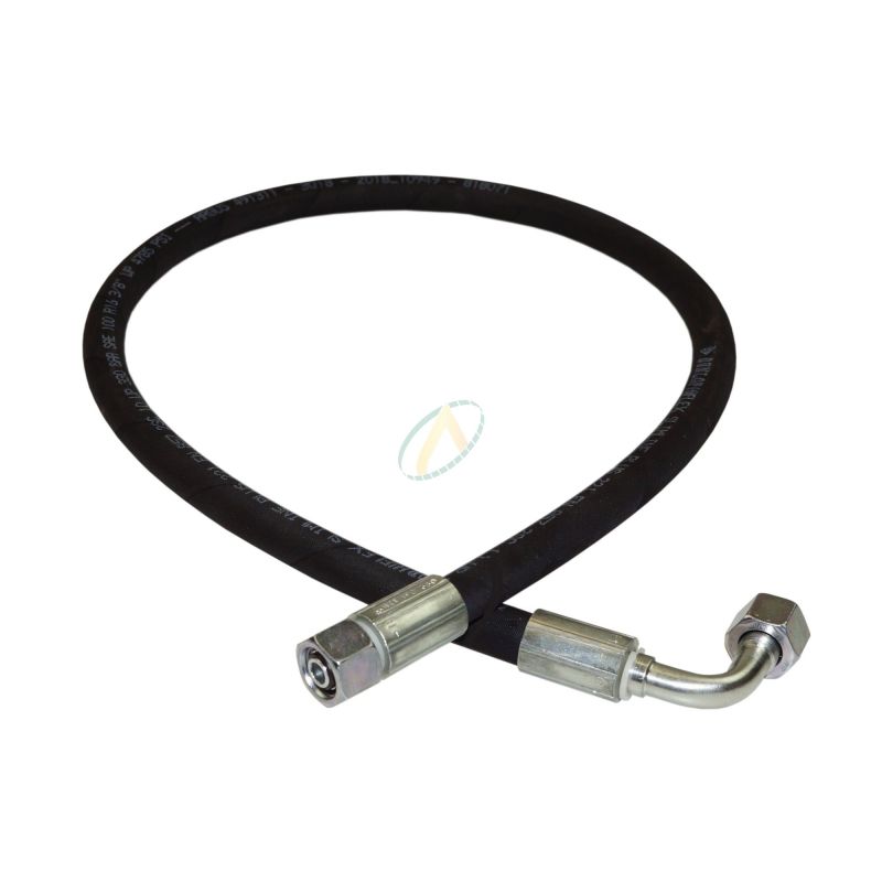 2 embouts ecrou tournant 3/8BSP Flexible hydraulique 2SN 330 bar longueur 1000 2 embouts ecrou tournant 3/8BSP Flexible hydraulique 2SN 330 bar longueur 1000