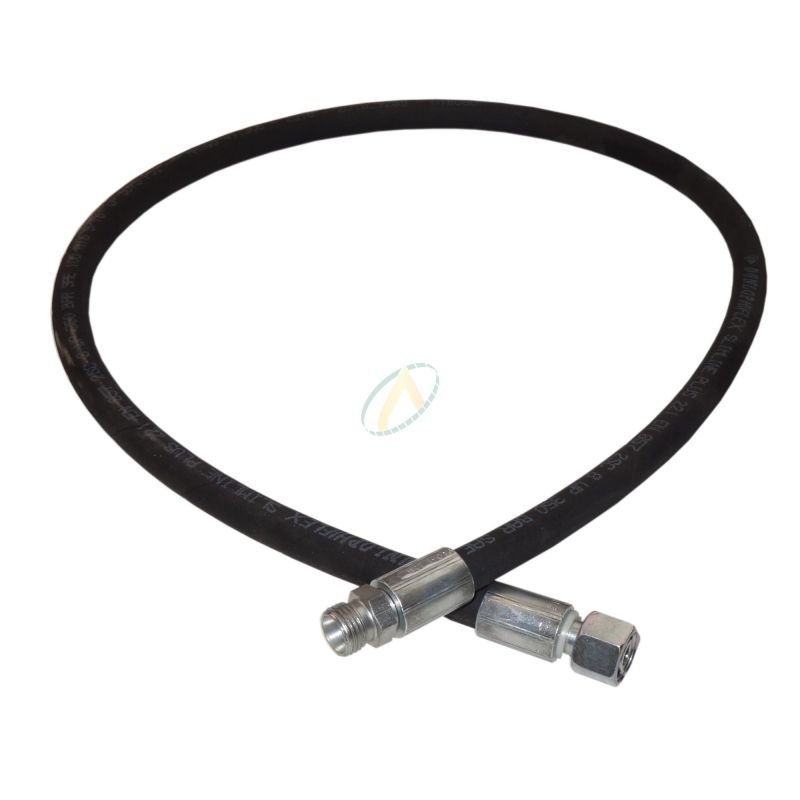 Flexible hydraulique écrou tournant droit et mâle 1/2 BSP, 275 bars