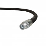 Flexible hydraulique écrou tournant droit et mâle 1/2 BSP, 275 bars