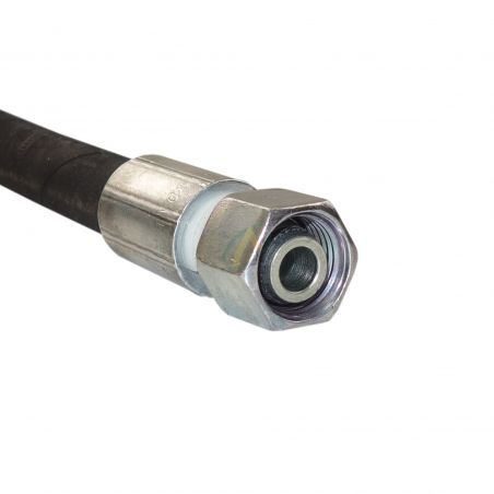 Flexible hydraulique écrou tournant droit et mâle 5/8 BSP, 250 bars Flexible hydraulique écrou tournant droit et mâle 5/8 BSP, 250 bars