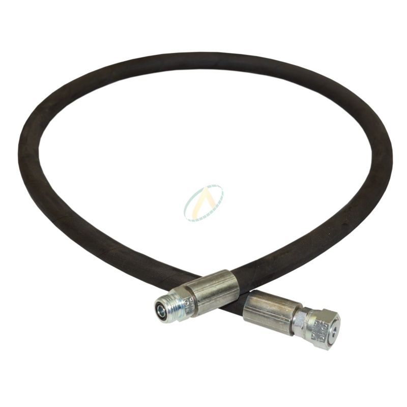 Flexible hydraulique écrou tournant droit et mâle 11/16 ORFS, 330 bars