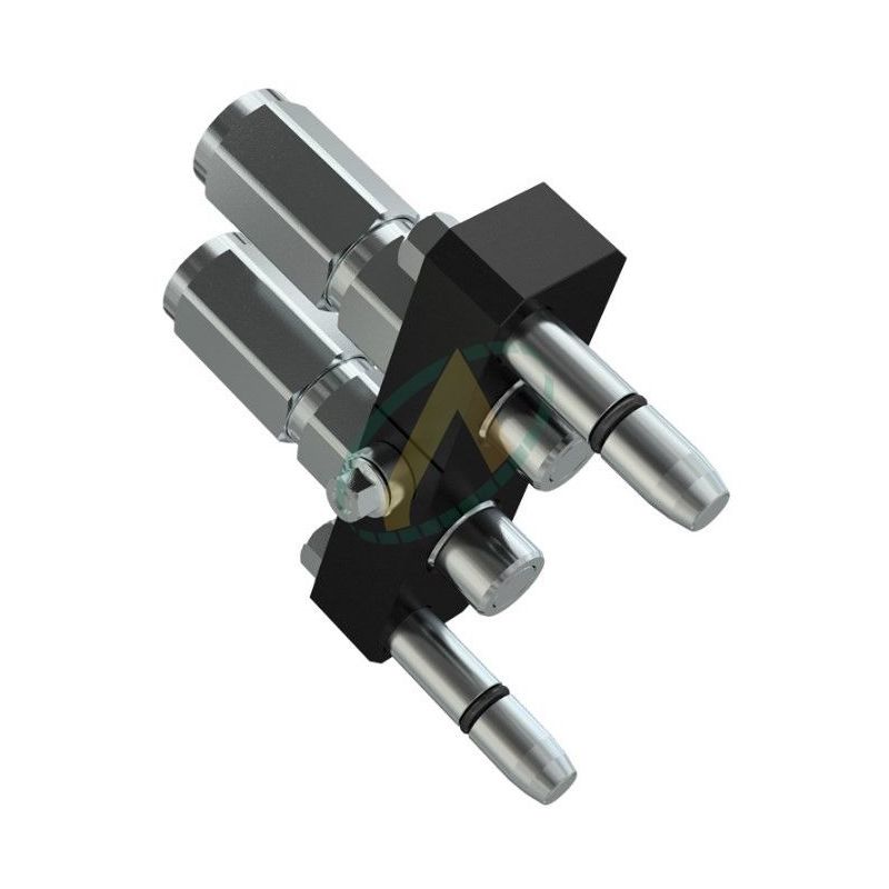 Multifaster mâle 2 coupleurs 50 l/min 250 bars 2P206