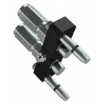 Multifaster mâle 2 coupleurs 50 l/min 250 bars 2P206