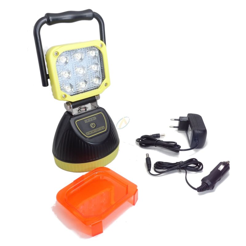 Projecteur à LED portatif rechargeable 27 Watts Projecteur à LED portatif rechargeable 27 Watts