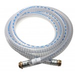 Tuyau d'aspiration spiralé 5 mètres mâle/mâle 1" GAS