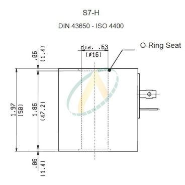 Bobine électrique Ronde 24V...