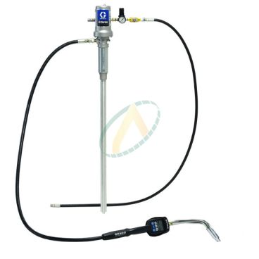 Pompe à huile pneumatique 3:1 avec poignée de distribution à présélection