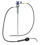 Pompe à huile pneumatique 3:1 avec poignée de distribution à présélection