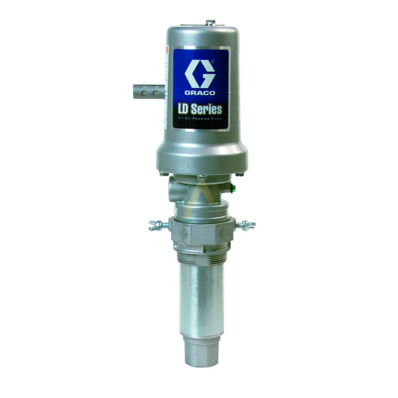 Pompe à huile pneumatique 3:1 avec poignée de distribution à présélection