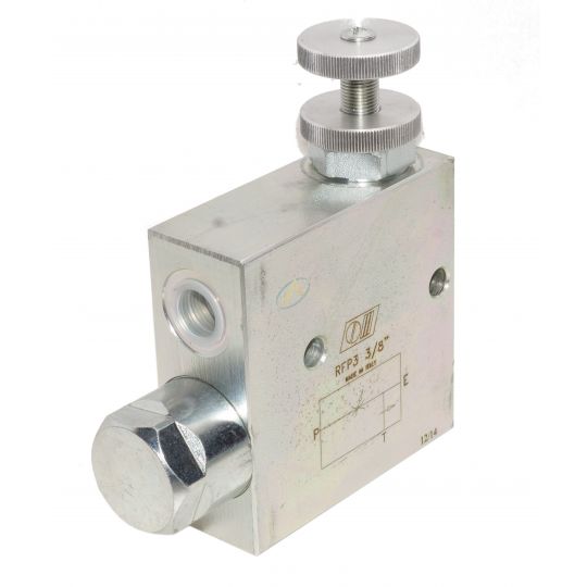 Régulateur de débit hydraulique 3 voies réglable de 0 à 30 l/min — free download